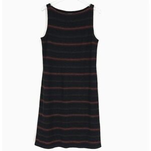 Ralph Lauren Dress Womens‎ L Linen Striped Classic Old Money Preppy Simple